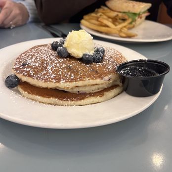 Skylark Diner - Blueberry Buttermilk Pancakes - Diners Near Me - Edison, New Jersey