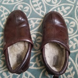 Love-Way Sewing - Polished slippers post-repair