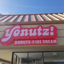 The sign out front.