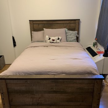 Orbit Furniture - Wood full size bed frame with storage, pillow top mattress - Furniture Stores Near Me - Brooklyn, New York Orbit Furniture - Wood full size bed frame with storage, pillow top mattress - Furniture Stores Near Me - Brooklyn, New York