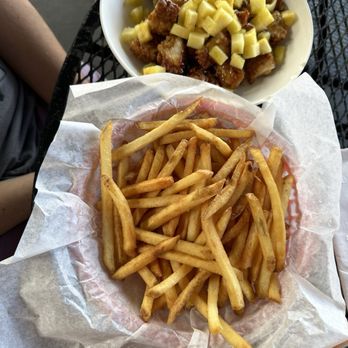 Hilo Burger Joint - Teri Chunks and side of fries. - Burgers Near Me - Hilo, Hawaii