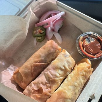 The Corner 10th's BBQ - BBQ Egg Roll - Barbeque Near Me - Long Beach, California The Corner 10th's BBQ - BBQ Egg Roll - Barbeque Near Me - Long Beach, California