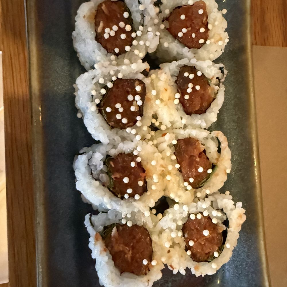 Temaki Bar Sushi - The Moonlight spicy tuna roll - Sushi Bars Near Me - Encinitas, California Temaki Bar Sushi - The Moonlight spicy tuna roll - Sushi Bars Near Me - Encinitas, California