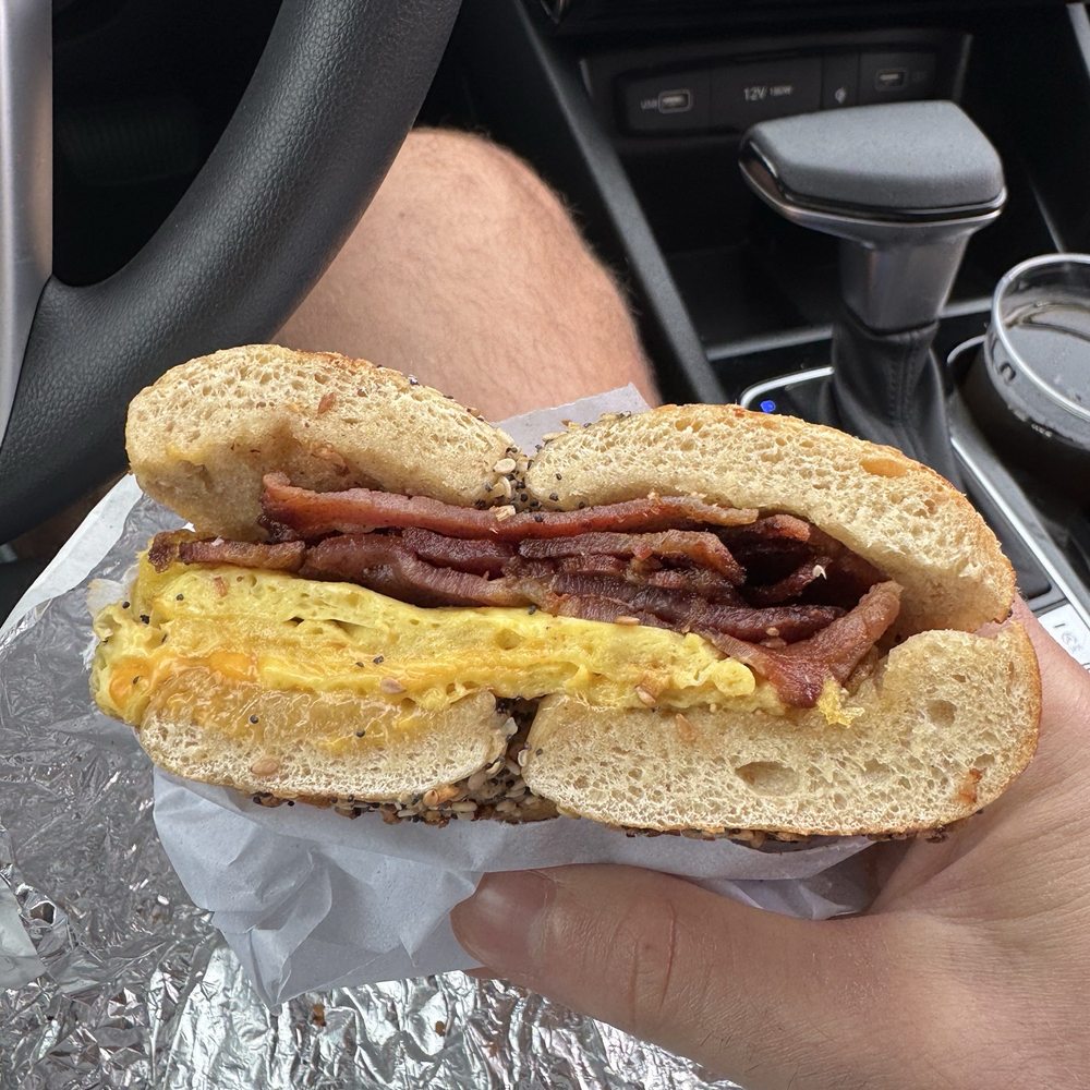 Pick Me Up on an Everything Bagel