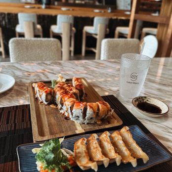 Sake Maru - Scorpion roll and Gyoza - Japanese Near Me - Indianapolis, Indiana Sake Maru - Scorpion roll and Gyoza - Japanese Near Me - Indianapolis, Indiana