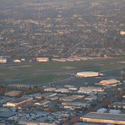 Hayward Executive Airport - as seen from our chopper
