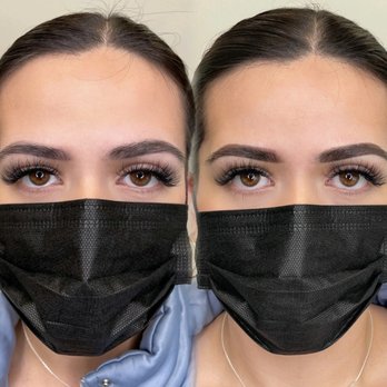 A Perfect 10 - Powder Brow technique by Breanna - Eyelash Service Near Me - Thousand Oaks, California