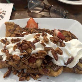 Seven Mile Cafe - Strawberry/Nutella French toast - Breakfast & Brunch Near Me - Mesquite, Texas Seven Mile Cafe - Strawberry/Nutella French toast - Breakfast & Brunch Near Me - Mesquite, Texas