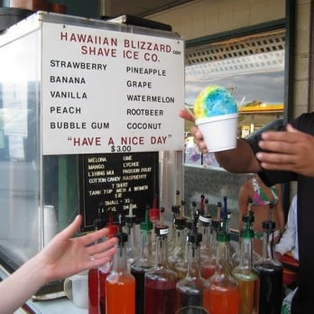 Hawaiian Blizzard - Hawaiian Blizzard Shaved Ice! - Shaved Ice Near Me - Kapaa, Hawaii