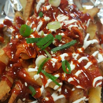 Bubblys - Kimchi fries - Asian Fusion Near Me - Hickory, North Carolina