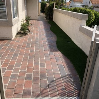Menifee Valley Landscape - Finished pavers in murietta this job included artificial turf - Landscaping Near Me Menifee Valley Landscape - Finished pavers in murietta this job included artificial turf - Landscaping Near Me