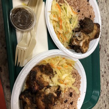 Negril - Silver Spring - Super delish jerk chicken platter. - Caribbean Near Me - Silver Spring, Maryland