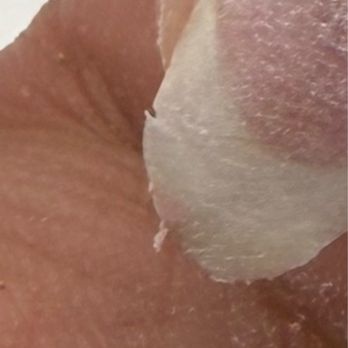 V Nails Spa - Chipped nail after he drilled - Nail Salons Near Me - Catonsville, Maryland