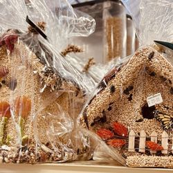Adams Fairacre Farms - Birdhouses made from seeds