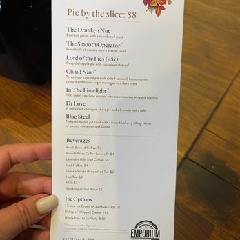 Emporium Pies - Menu - Desserts Near Me - Dallas, Texas