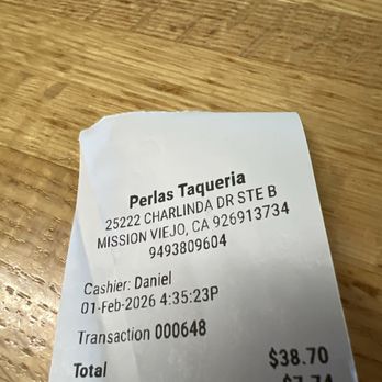 Perla's Taqueria - Still a great deal .. 4 crispy tacos, an especial mean chips salsa and a soda!!! - Mexican Near Me - Mission Viejo, California Perla's Taqueria - Still a great deal .. 4 crispy tacos, an especial mean chips salsa and a soda!!! - Mexican Near Me - Mission Viejo, California