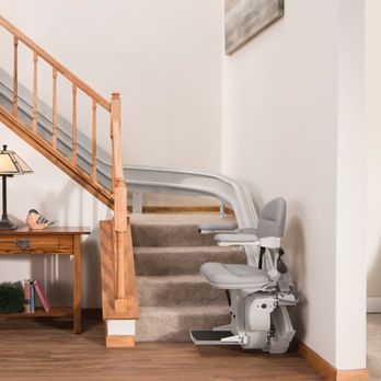 Lifeway Mobility - Bruno curved stair lift in south Jersey - Mobility Equipment Sales & Services Near Me - West Berlin, New Jersey