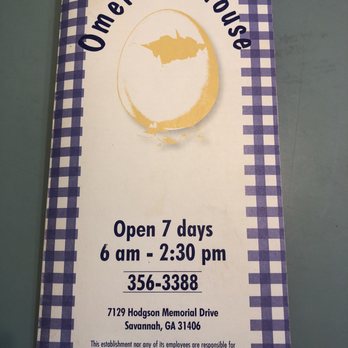 Omelette House - Omelette House Menu - Breakfast & Brunch Near Me - Savannah, Georgia Omelette House - Omelette House Menu - Breakfast & Brunch Near Me - Savannah, Georgia