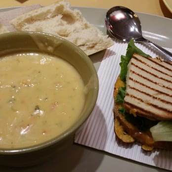 Panera Bread - Pick 2: grilled cheese sandwich & broccoli cheddar soup - Sandwiches Near Me - Gilroy, California