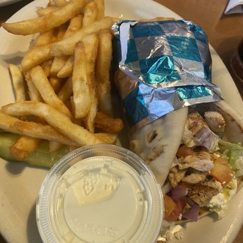 The Forum - Chicken gyro, fries and ranch. - Italian Near Me - Cambridge, Ohio
