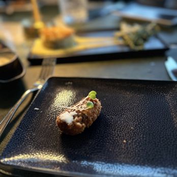Crown Block - Delicious Wagyu Croquettes! My favorite!! - Sushi Bars Near Me - Dallas, Texas Crown Block - Delicious Wagyu Croquettes! My favorite!! - Sushi Bars Near Me - Dallas, Texas