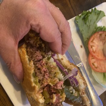 5 Star Burgers - Perfect Medium Rare - Burgers Near Me - Clayton, Missouri