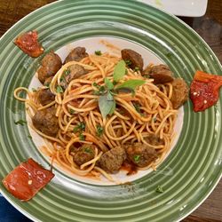 Gardenia Mediterranean Restaurant - Spaghetti with Meatball