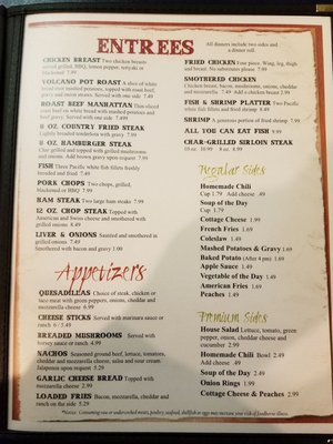 Menu photo 7 Rich's Cafe Fort Wayne, IN