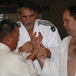Charleston Martial Arts - Reiff Sensei helping students learn.