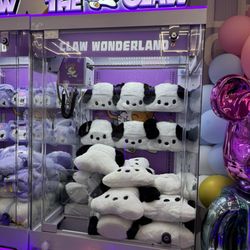 One of the claw machines