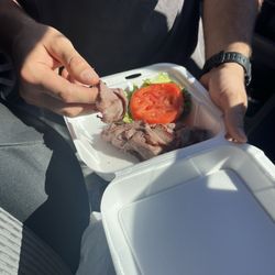 Ken's Bar-B-Que - BBQ Beef plate