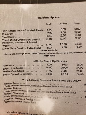 Menu photo 5 Roseland Apizza Derby, CT