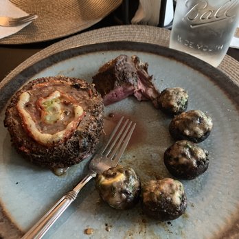 The Farmer's Rail - Pin wheel stuffed shrooms. - Butcher Near Me - Akron, Ohio