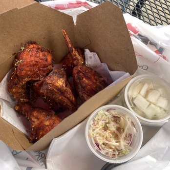 Knockout Chicken - Chula - Came with cole slaw and pickled radish(?). Delicious! - Chicken Shop Near Me - Chula Vista, California