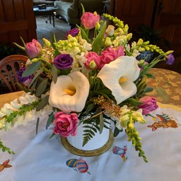Beautiful custom Easter arrangement from Jacques Flowers Beautiful custom Easter arrangement from Jacques Flowers