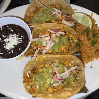 Cha Cha's Latin Kitchen - Chicken 3 Tacos - Bars Near Me - Brea, California Cha Cha's Latin Kitchen - Chicken 3 Tacos - Bars Near Me - Brea, California