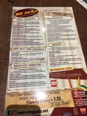 Menu photo 3 Hops n Drops Kennewick, WA