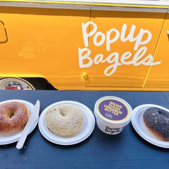 PopUp Bagels - Sea 3 Pack of Bagels & 1 Schmear - Bagels Near Me - Oceanside, California PopUp Bagels - Sea 3 Pack of Bagels & 1 Schmear - Bagels Near Me - Oceanside, California