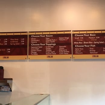 Poki Bar - Arcadia - Menu - Sushi Bars Near Me - Arcadia, California