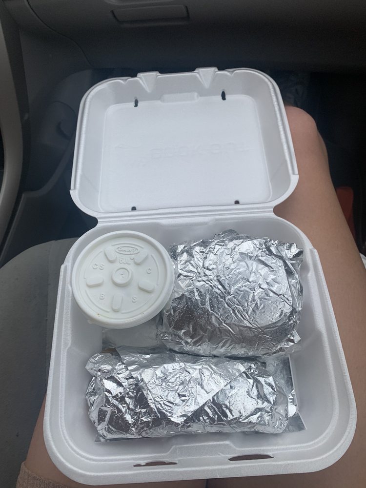 Food from Cook Out