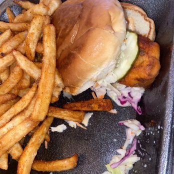 Angry Chickz - Massive "sliders" more like full sized sandwich. Great value! - Chicken Shop Near Me - San Jose, California Angry Chickz - Massive "sliders" more like full sized sandwich. Great value! - Chicken Shop Near Me - San Jose, California