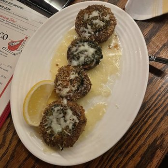 Cafe Ba-Ba-Reeba! - Spinach & Manchego-Stuffed Mushrooms - Spanish Near Me - Chicago, Illinois Cafe Ba-Ba-Reeba! - Spinach & Manchego-Stuffed Mushrooms - Spanish Near Me - Chicago, Illinois