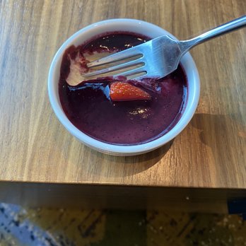 Plaza Premium Lounge - Blueberry panna cotta...delicious - Airport Lounges Near Me - Vanda