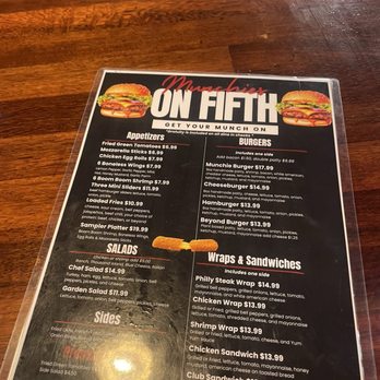 Munchies on 5th Bar & Grille - Menu - Cocktail Bars Near Me - Birmingham, Alabama Munchies on 5th Bar & Grille - Menu - Cocktail Bars Near Me - Birmingham, Alabama