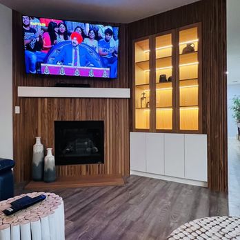 Woods Wizards - TV cabinet remodel - Cabinetry Near Me - San Jose, California