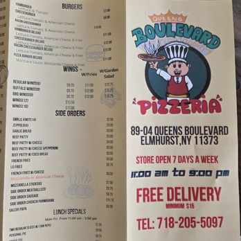 Queens Boulevard Pizzeria - Pizza Near Me - Queens, New York
