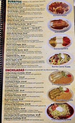 Menu photo 4 El Nopal Mexican Restaurant Palmyra, MO