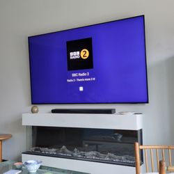 Those Tv Guys - Beautiful mount over my fireplace