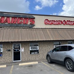 Marco's Burgers and More - Outdoor facade