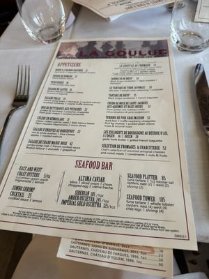 Menu photo 3 La Goulue Palm Beach Palm Beach, FL Menu photo 3 La Goulue Palm Beach Palm Beach, FL
